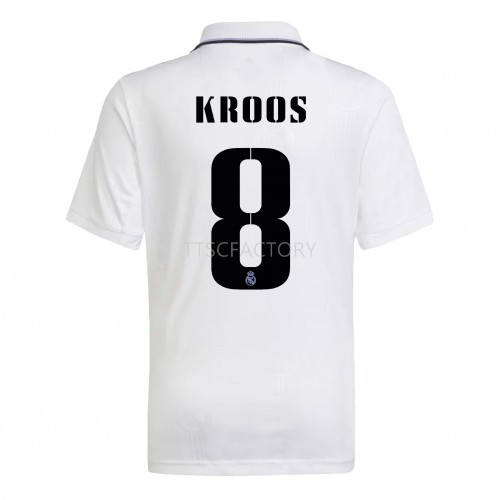 Real Madrid Kroos 8 Fodboldtrøjer Hjemmebanesæt 2022/23 Kort ærmer Real Madrid Kroos 8 Fodboldtrøjer Hjemmebanesæt 2022/23 Kort ærmer